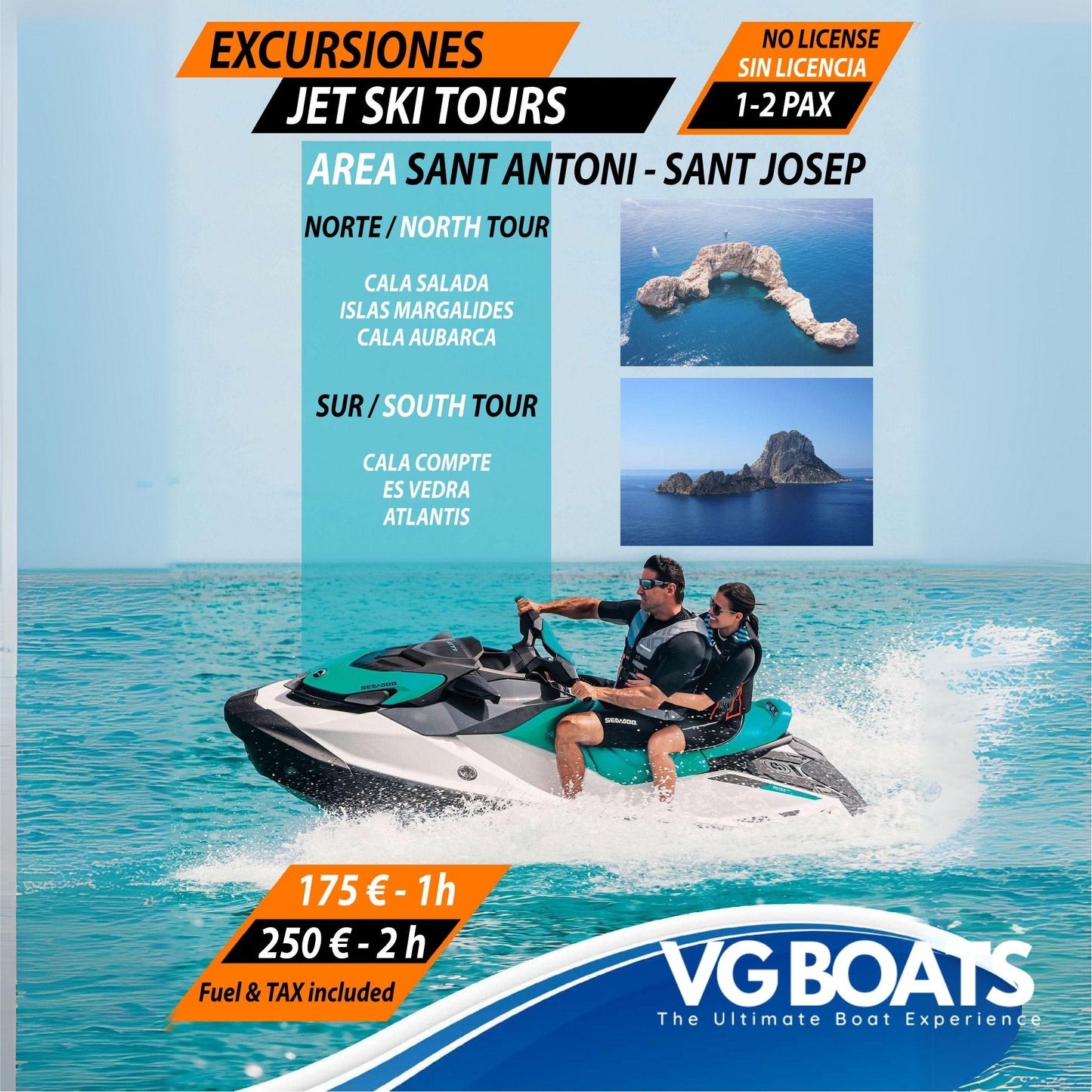 JET SKI TOUR IBIZA - Jet Ski rental Ibiza